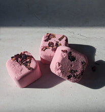 Load image into Gallery viewer, Patchouli, Jasmin and Ylang Ylang Shower Steamer with Rose Petals