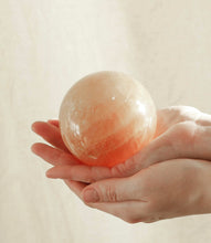 Load image into Gallery viewer, Honey Calcite Sphere I