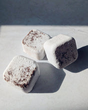 Load image into Gallery viewer, Ginger, Peppermint and Lemon Shower Steamer with Ground Coffee