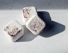 Load image into Gallery viewer, Ginger, Peppermint and Lemon Shower Steamer with Ground Coffee