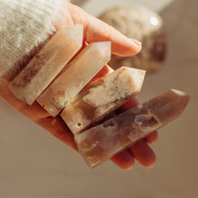 Load image into Gallery viewer, Flower Agate Towers Small