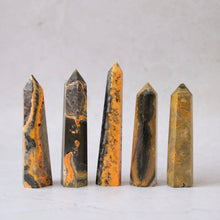 Load image into Gallery viewer, Bumblebee Jasper Tower Small