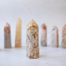 Load image into Gallery viewer, Flower Agate Towers Small