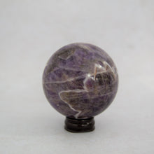 Load image into Gallery viewer, Chevron Amethyst Sphere
