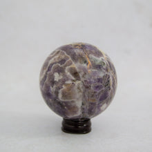 Load image into Gallery viewer, Chevron Amethyst Sphere
