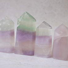 Load image into Gallery viewer, Lavender Fluorite Tower