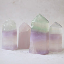 Load image into Gallery viewer, Lavender Fluorite Tower