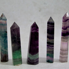 Load image into Gallery viewer, Rainbow Fluorite Towers
