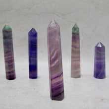 Load image into Gallery viewer, Rainbow Fluorite Towers