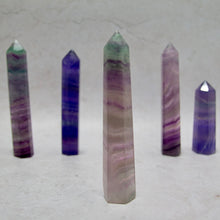 Load image into Gallery viewer, Rainbow Fluorite Towers