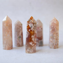 Load image into Gallery viewer, Flower Agate Tower Medium