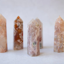 Load image into Gallery viewer, Flower Agate Tower Medium