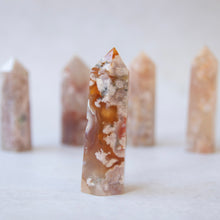 Load image into Gallery viewer, Flower Agate Tower Medium