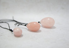 Load image into Gallery viewer, Rose Quartz Yoni Egg Set