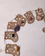 Load image into Gallery viewer, Crystal Hessian Advent Stockings