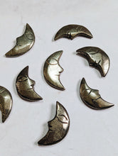 Load image into Gallery viewer, Pyrite Moon Face