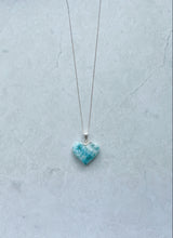 Load image into Gallery viewer, Stirling Silver Larimar Necklace