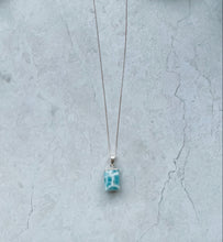 Load image into Gallery viewer, Stirling Silver Larimar Necklace