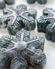 Load image into Gallery viewer, Moss Agate Snowflake