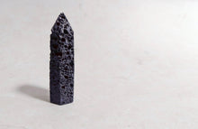 Load image into Gallery viewer, Black Lava Stone Tower
