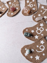 Load image into Gallery viewer, Crystal Hessian Advent Stockings