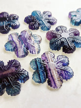 Load image into Gallery viewer, Fluorite Snowflake