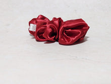 Load image into Gallery viewer, Satin Crystal Scrunchies