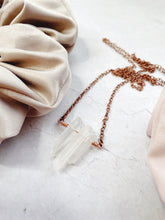 Load image into Gallery viewer, Long Clear Quartz Necklace