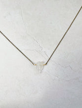Load image into Gallery viewer, Long Clear Quartz Necklace
