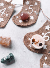 Load image into Gallery viewer, Crystal Hessian Advent Stockings