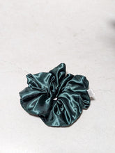 Load image into Gallery viewer, Satin Crystal Scrunchies