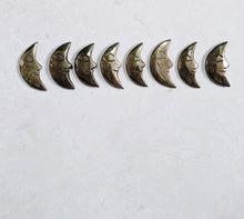 Load image into Gallery viewer, Pyrite Moon Face