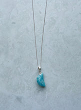 Load image into Gallery viewer, Stirling Silver Larimar Necklace