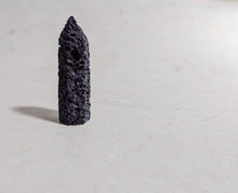 Load image into Gallery viewer, Black Lava Stone Tower