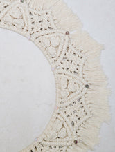 Load image into Gallery viewer, Crystal Macrame Wreath