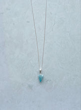 Load image into Gallery viewer, Stirling Silver Larimar Necklace