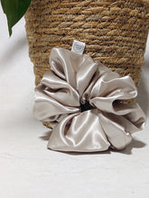 Load image into Gallery viewer, Satin Crystal Scrunchies