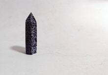 Load image into Gallery viewer, Black Lava Stone Tower