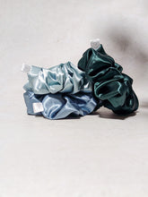 Load image into Gallery viewer, Satin Crystal Scrunchies