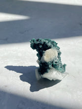 Load image into Gallery viewer, Black and Green Chalcedony with Apophyllite and Epistilbite