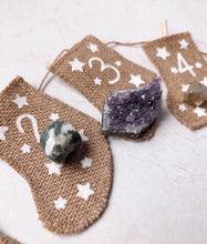 Load image into Gallery viewer, Crystal Hessian Advent Stockings