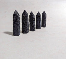 Load image into Gallery viewer, Black Lava Stone Tower