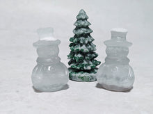 Load image into Gallery viewer, Lavender Fluorite Snowman