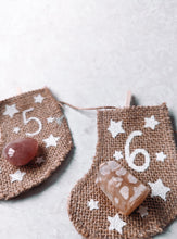 Load image into Gallery viewer, Crystal Hessian Advent Stockings