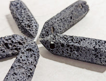 Load image into Gallery viewer, Black Lava Stone Tower