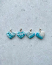 Load image into Gallery viewer, Stirling Silver Larimar Necklace
