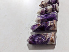 Load image into Gallery viewer, Amethyst Chevron Towers