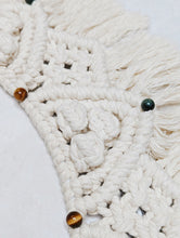 Load image into Gallery viewer, Crystal Macrame Wreath