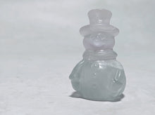 Load image into Gallery viewer, Lavender Fluorite Snowman