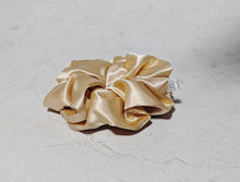 Load image into Gallery viewer, Satin Crystal Scrunchies